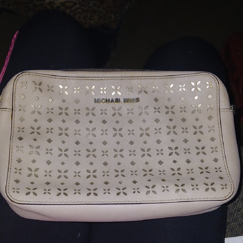 Michael Kors Beige Crossbody Bag